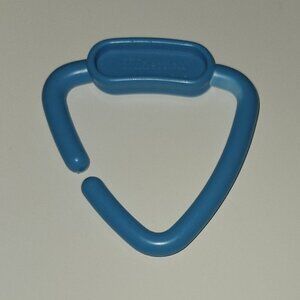 Baby Connection Aqua Blue Triangle Clip Link Loop Hook Toy Replacement